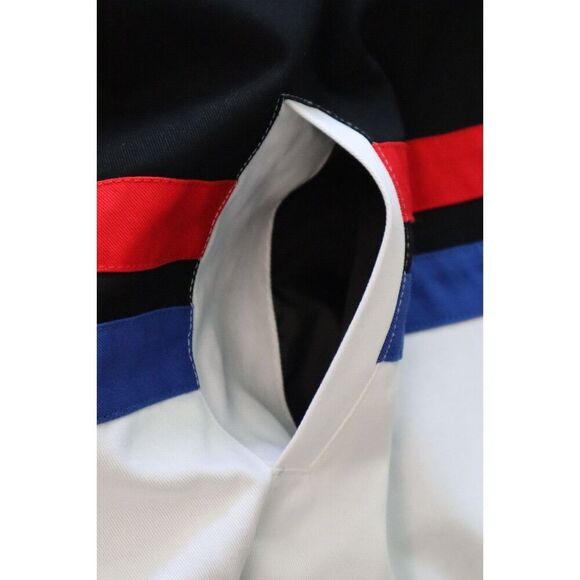 JT Racing x Honda Speed Women's Sz M Black Racing Vintage Bomber Jacket - Picture 7 of 10